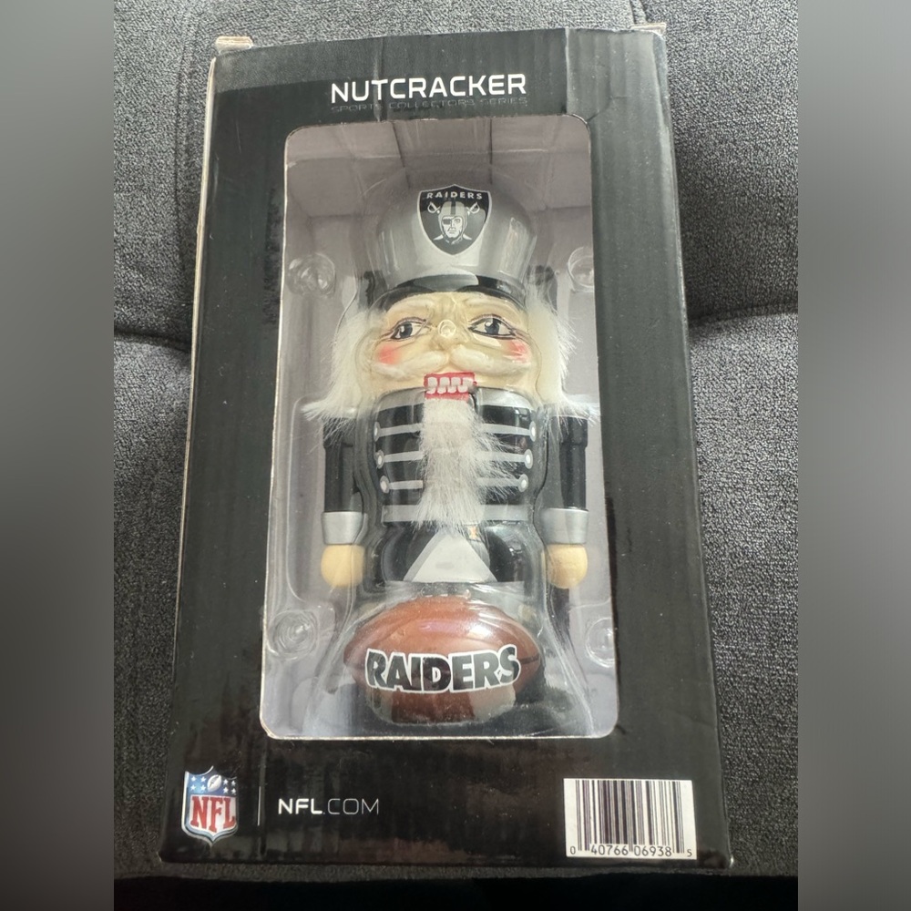 Toppers Raiders Nutcracker NIB